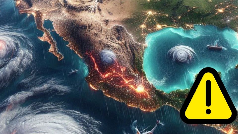 La Comisión Nacional del Agua (Conagua) se mantiene en alerta ante la evolución de estos fenómenos meteorológicos