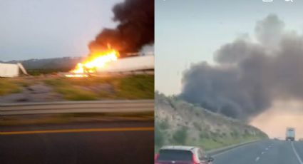 ¿Qué pasó en la Autopista Monterrey-Nuevo Laredo este miércoles 7 de agosto?