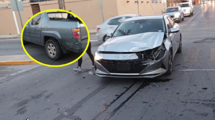 Encontronazo en Degollado y Doctor Mier deja severos daños; conductoras alegan tener el verde