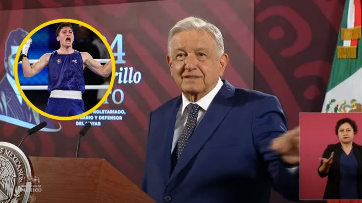 AMLO celebra el triunfo de Marco Verde en el box olímpico: 'Cuánta alegría me causó'