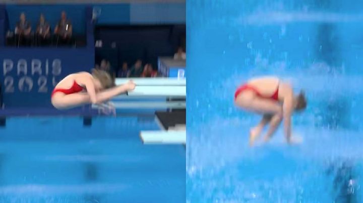 Juegos Olímpicos de París 2024: clavadista 'rompe récord' con cero puntos | VIDEO