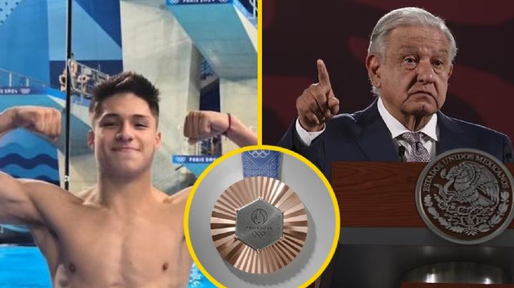 Juegos Olímpicos París 2024: AMLO felicita a Osmar Olvera por medalla en trampolín en las Olimpiadas