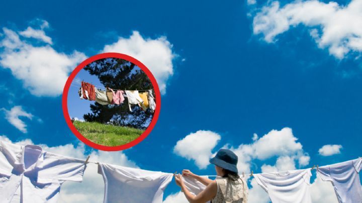 Conoce el “truco del burrito” y otros tips para secar la ropa en temporada de lluvias