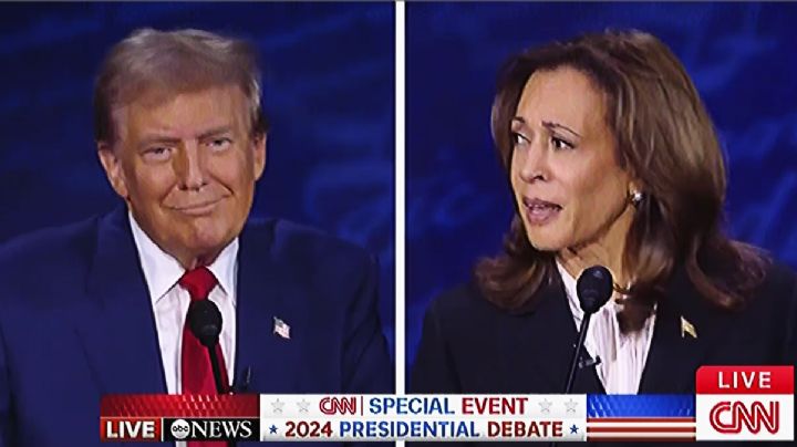 Ríspido debate de Trump y Kamala Harris; ambos difieren en su visión del futuro de EU