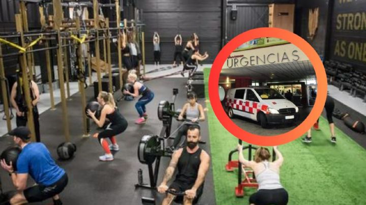 Barra de pesas sale volando y deja a un joven gravemente herido | VIDEO