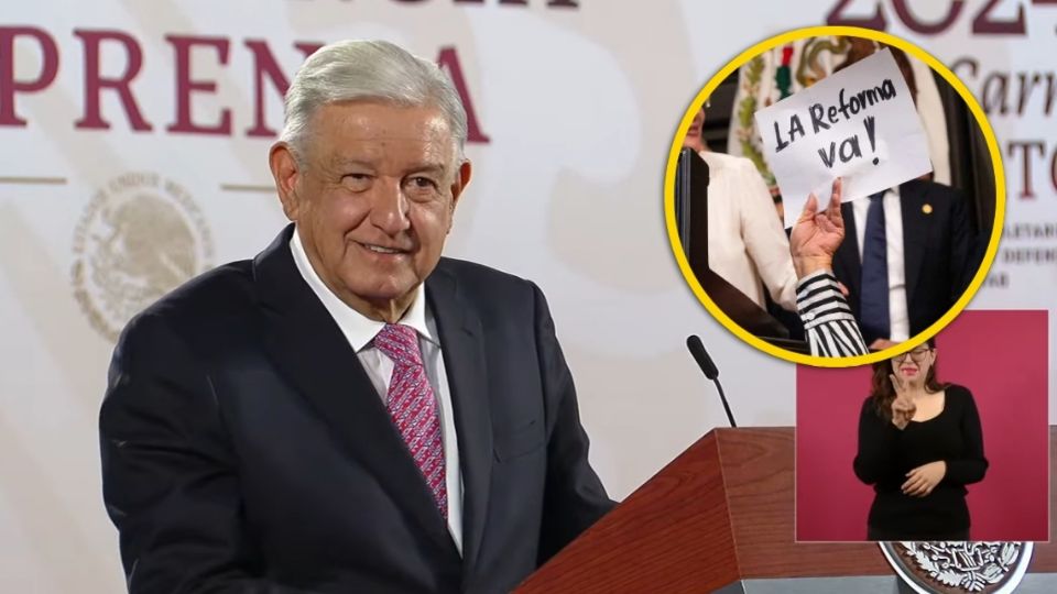 El jefe del ejecutivo indicó como se acabarán los beneficios a los oligarcas con esta reforma, misma hecha para beneficio del pueblo mexicano