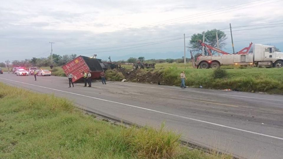 Carreterazo a la altura de Güemez, Tamaulipas