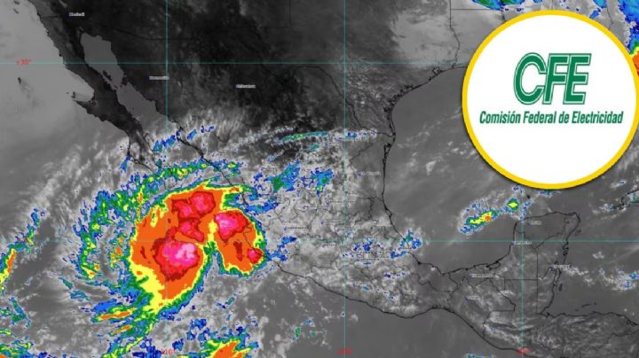 CFE: ¿Habrá cortes de luz por la tormenta tropical Ileana?