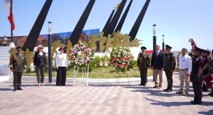 Conmemoran a Niños Héroes en nuevo cuartel militar de Nuevo Laredo