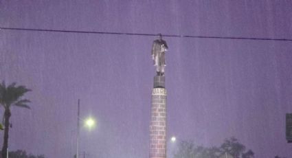 Tormenta eléctrica en Nuevo Laredo deja sin energía eléctrica a varias colonias | VIDEO