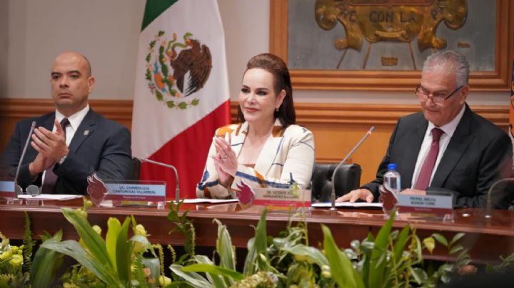 Destacan políticos el trabajo de Carmen Lilia Canturosas