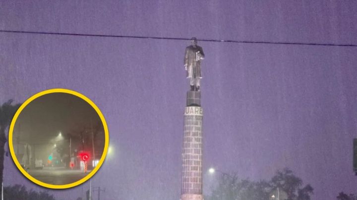 Alcaldesa Carmen Lilia reporta un muerto y fallas eléctricas por tormenta en Nuevo Laredo