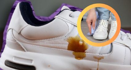 Olvida las manchas de tus tenis blancos; este método los dejará como nuevos