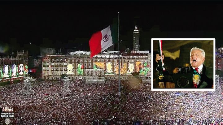 ¡Grito de la transformación!; AMLO se despide en el Zócalo