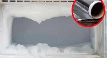 ¿Cómo usar el papel aluminio para eliminar el exceso de hielo en el congelador?