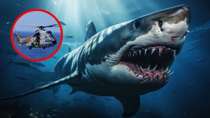 Tiburón arranca pierna a turista mientras se encontraba nadando; muere de camino al hospital