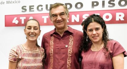 Américo Villarreal reafirma su respaldo a Claudia Sheinbaum y Luisa María Alcalde