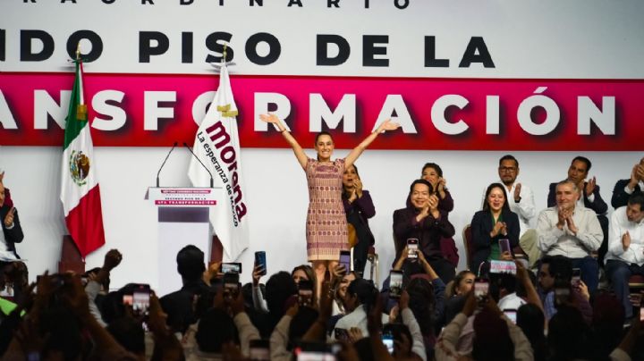 Claudia Sheinbaum pide licencia en Morena; tomará posesión como presidenta de México el 1 de octubre