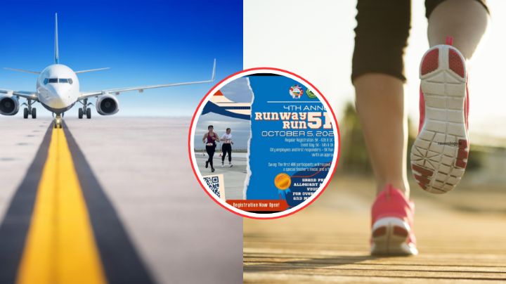 ¡En sus marcas, listos, fuera! Invitan a correr en el Aeropuerto Internacional de Laredo