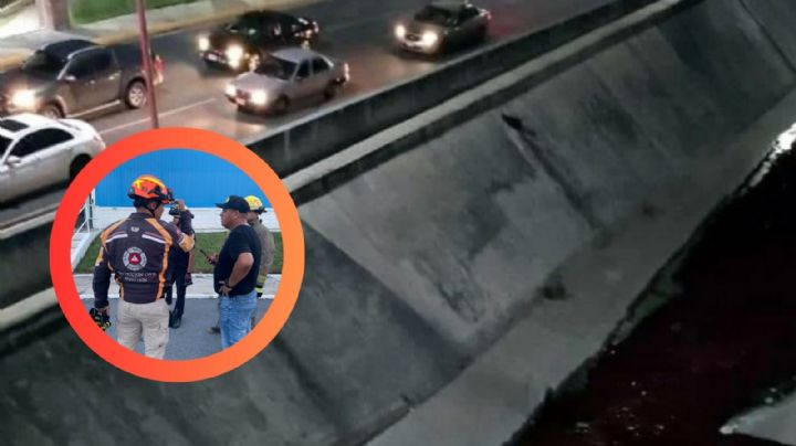 'Líquido rojo desconocido' inunda arroyo Topo Chico; provoca alarma y malos olores