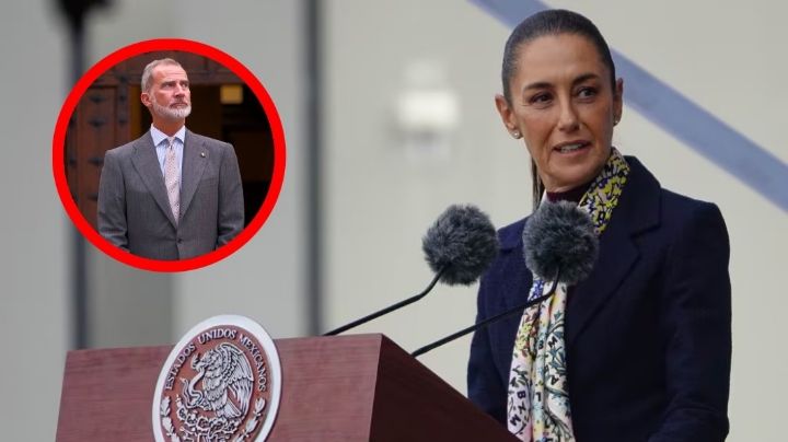 Claudia Sheinbaum aclara por qué no invitó al rey Felipe VI a su toma de protesta