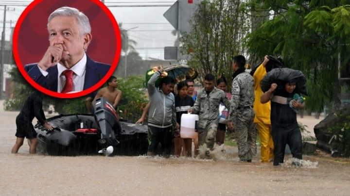 AMLO reporta evaluación de PC sobre huracán John; lamenta muerte de 15 personas en Acapulco