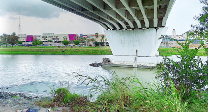 Crece río Bravo por lluvias en la región