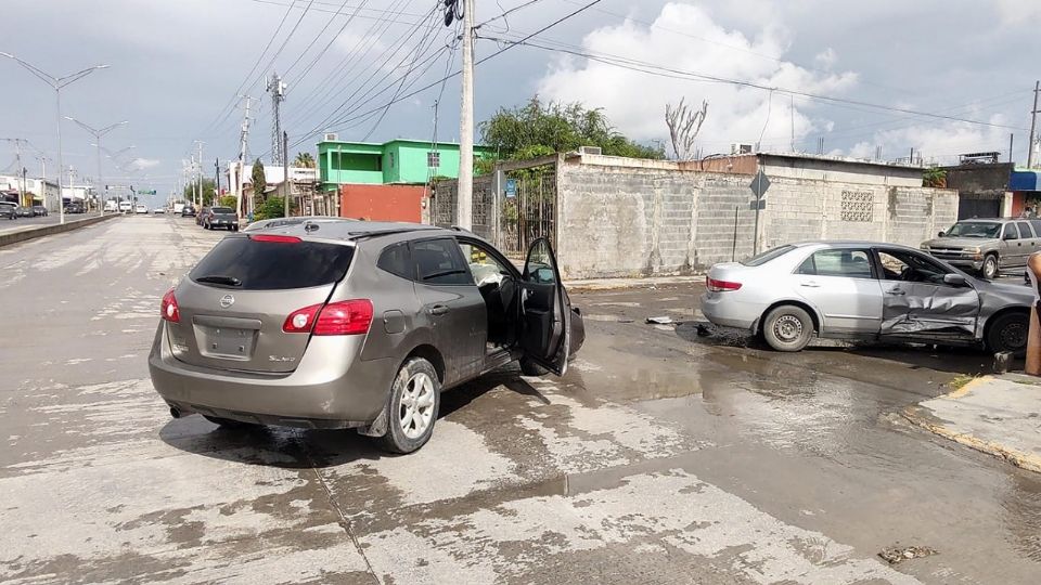 En este aparatoso accidente quedó lesionado un menor