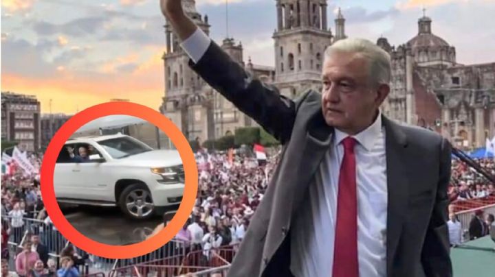 AMLO se despide de Palacio Nacional; así salió de la que fue su casa durante el sexenio | VIDEO