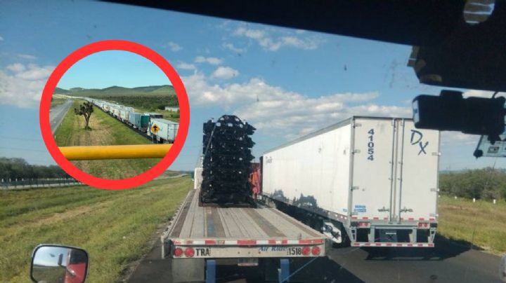 Autopista Monterrey-Nuevo Laredo: reportan largas filas, ¿qué pasó en la Cuesta Mamulique?