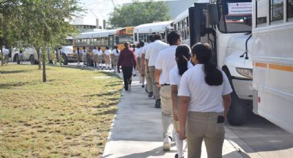 Apoya municipio de Nuevo Laredo a más de mil 860 estudiantes con transporte escolar