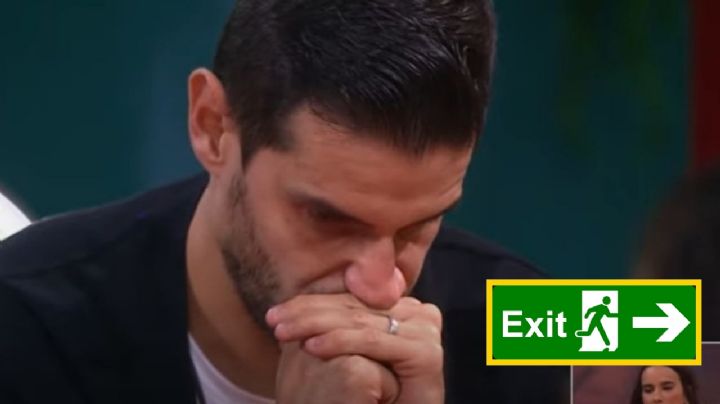 Así reaccionó Adrián Marcelo a su salida de 'La Casa de los Famosos'; lloró y se acostó solo | VIDEO
