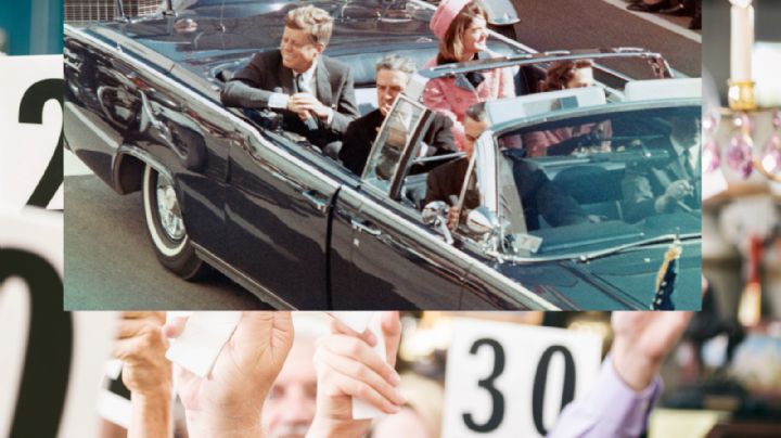 Se subasta un video inédito de los momentos posteriores al asesinato de John F. Kennedy