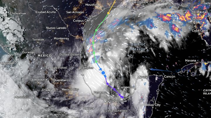 Potencial ciclón tropical seis impactará a varias entidades del Golfo de México