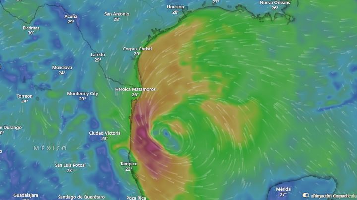 Monitorean en Tamaulipas trayectoria de tormenta tropical Francine; seguimiento EN VIVO