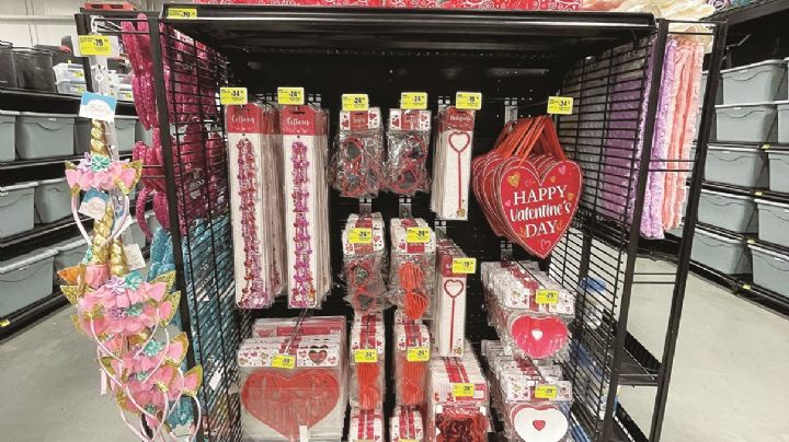 Ofrecen productos para el Día de San Valentín