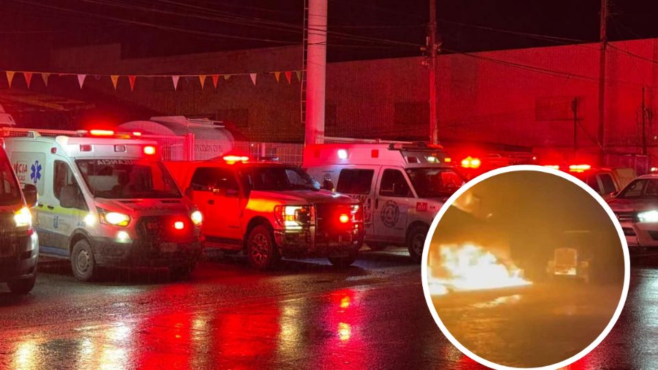 El fuego destruyó un predio donde se almacenaban tráileres