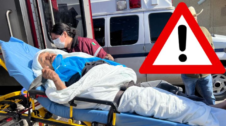 Rescatan a hombre de morir por hipotermia en Nuevo Laredo; así lo encontraron