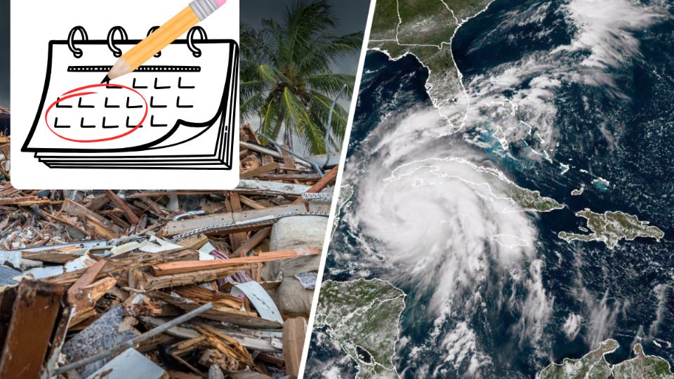 Esta será la fecha de inicio y fin de la temporada de huracanes en el 2025