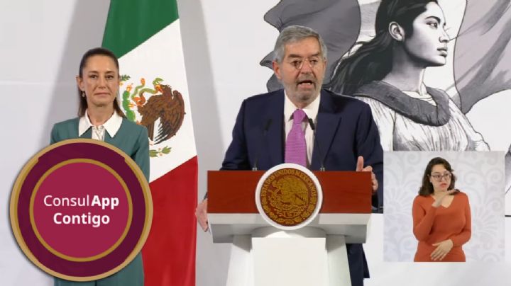 SRE respalda a migrantes mexicanos con aplicación ConsulApp: 'no están solos'; Juan Ramón de la Fuente