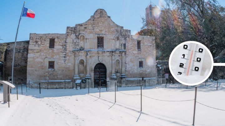 Le esperan varias horas de nieve a San Antonio, Texas