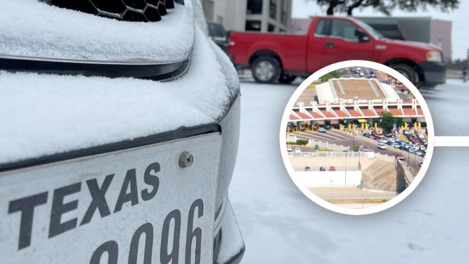 Vórtice polar 'congela' las escuelas de Laredo, Texas.