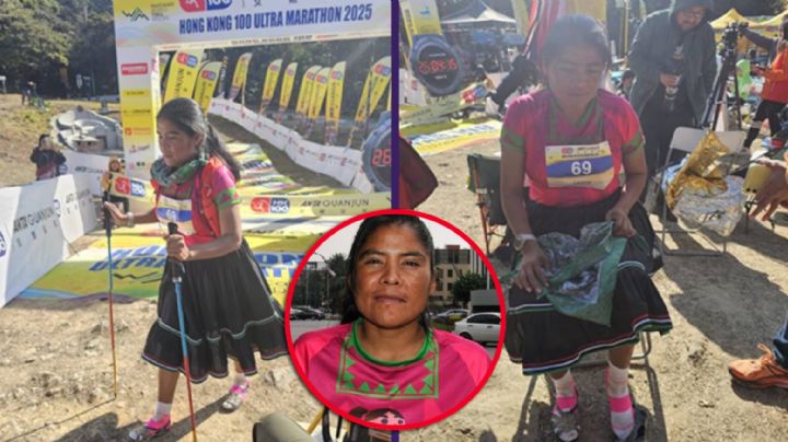 Ella es la corredora rarámuri que puso en alto el nombre de México en el ultramaratón de Hong Kong 2025