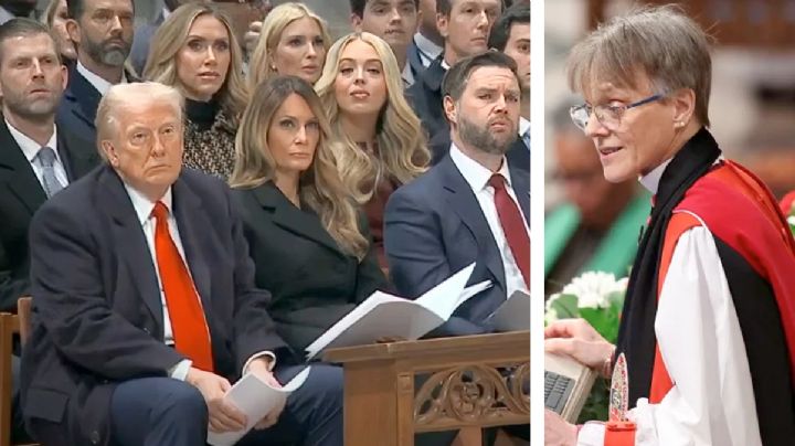 Religiosa regaña a Donald Trump por redadas migratorias; el presidente sale molesto por el sermón