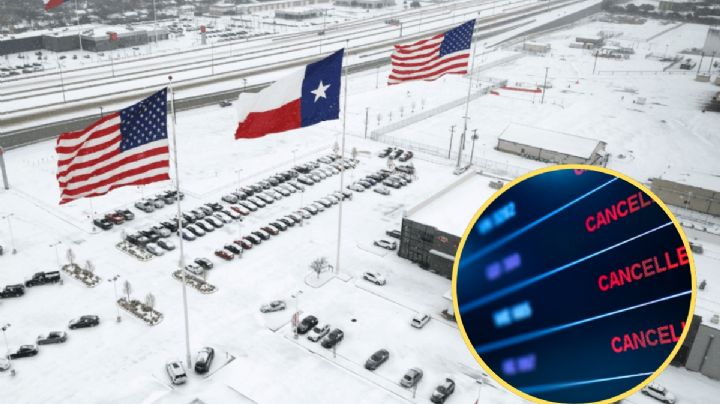 Vuelos cancelados por tormenta invernal en Texas; estos son los aeropuertos afectados
