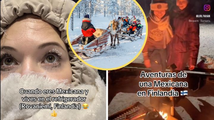 ¿Cuál frío?: mexicana relata cómo se vive a -20 grados bajo cero en Finlandia