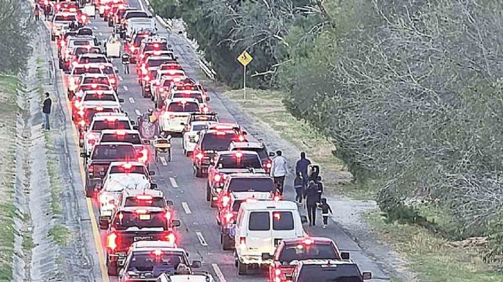 Héroe Paisano: cruzan por Nuevo Laredo 80 mil paisanos
