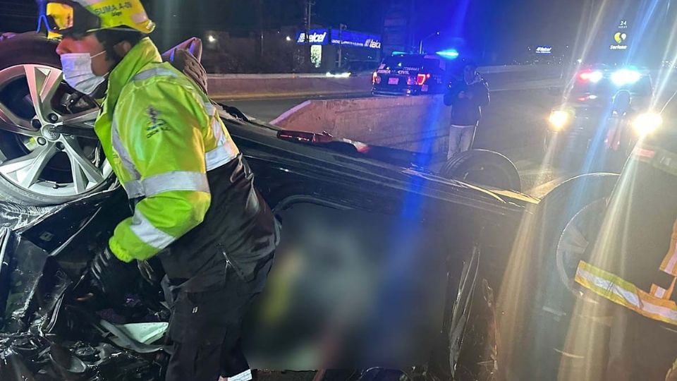 Accidente mortal en Monterrey