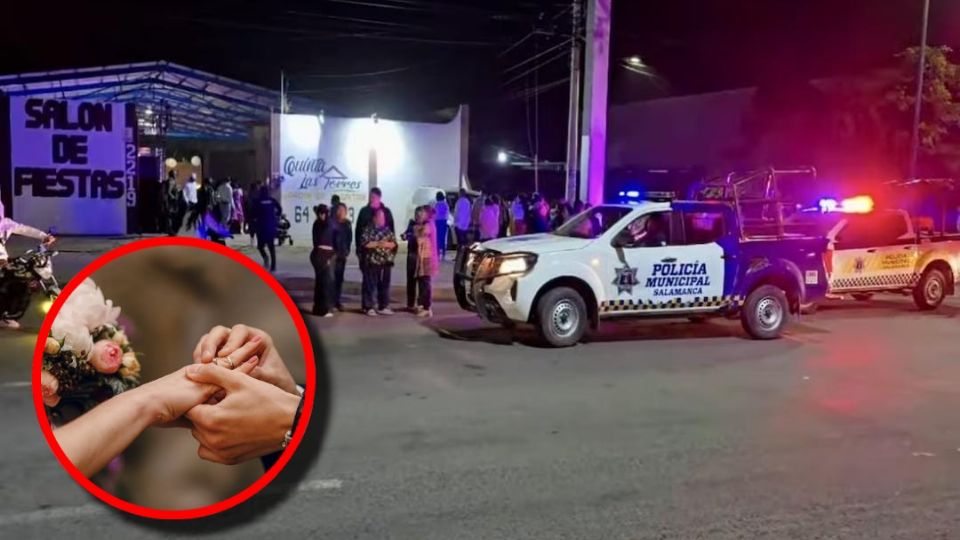 Sin importarles la unión matrimonial, los criminales lanzaron una ráfaga de balas contra los invitados, dejando este saldo mortal