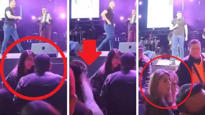 Agreden a esposa de Brincos Dieras en concierto del Binomio de Oro | VIDEO